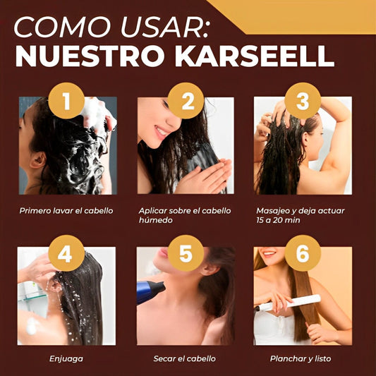 Mascara Capilar Karseell Con Colageno