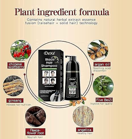 Dexe Black Hair Shampoo